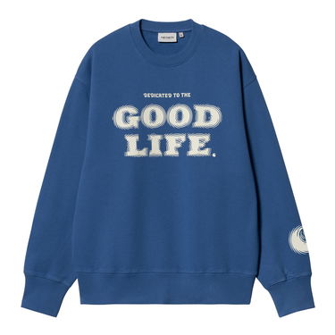 Pleteni pulover Carhartt WIP Mist Crewneck Modra | I033245_25S_XX, 4