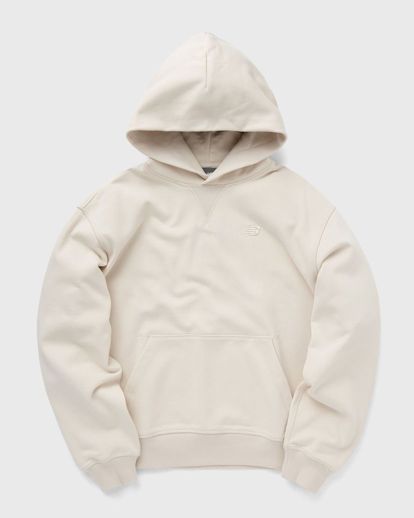 Pulover New Balance Athletics French Terry Hoodie Bež | WT41537-LIN
