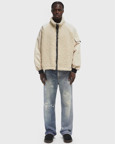 Jakna JW Anderson JW Anderson Color Block Track Top Fleece Jacket Bež | JK0372-PG1736-132, 1