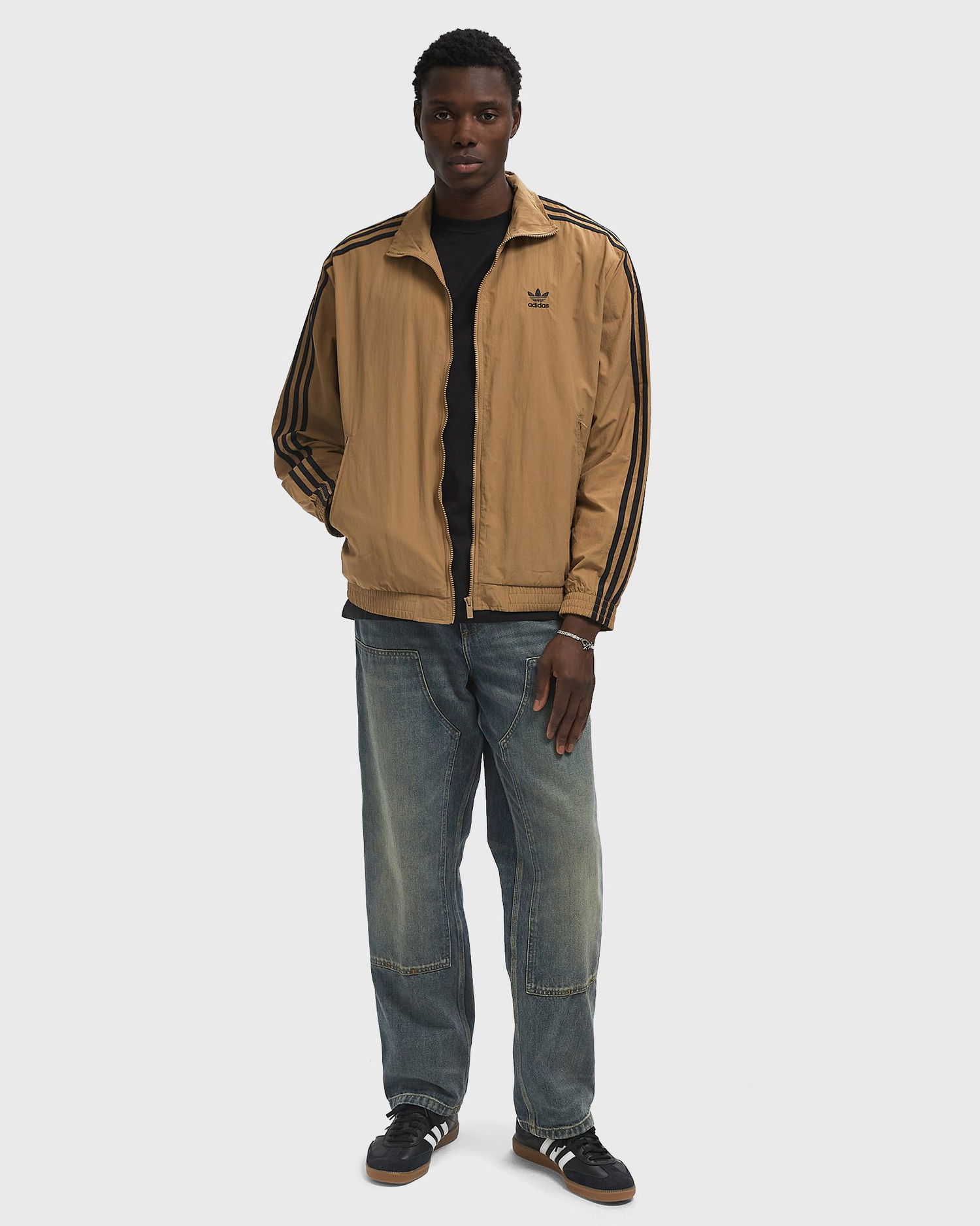 Trenirka adidas Performance Adicolor Woven Firebird Track Jacket Rjava | JY1333, 1