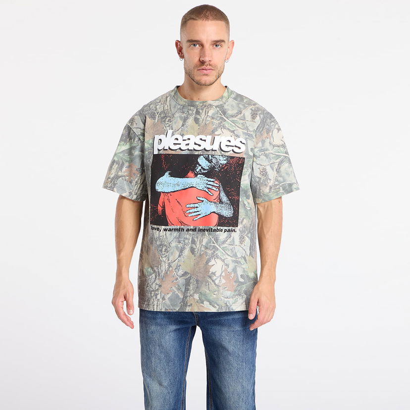 Majica Pleasures T-Shirt Embrace Camo Večbarvna | P25F077-CAMO