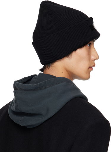 Beanie Maison Margiela MM6 Maison Margiela Wool Beanie with Taped Label Črna | SH2TB0003 M13168, 2