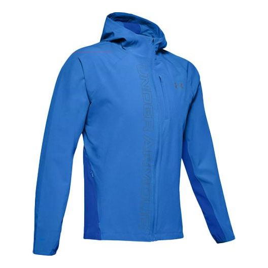 Vetrovka Under Armour Qualifier Running Jacket Modra | 1350173-464
