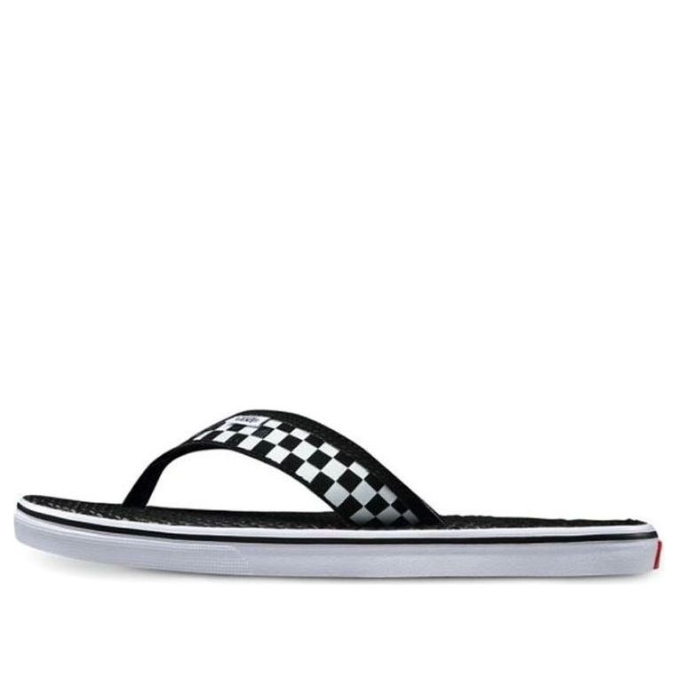 Modni dodatki Vans La Costa Lite Checkerboard Flip-Flops Črna | VN0A38CUAPK