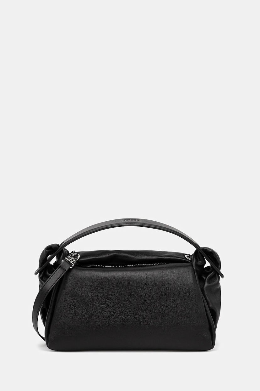 Torbica KENZO Kenzo Leather Handbag Črna | FE62SA818L01.99