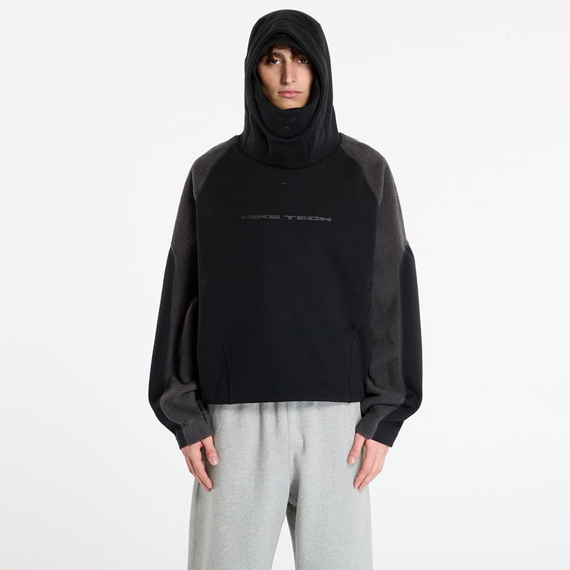 Pulover Nike Tech Boreas Oversized Balaclava Hoodie Črna | IB3363-010