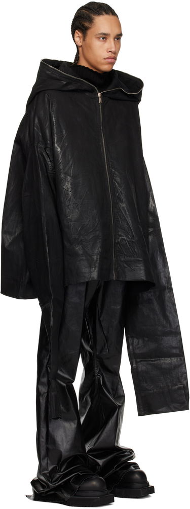 Pulover Rick Owens Rick Owens DRKSHDW Hollywood Gimp Kaftan Denim Jacket Črna | DU01E3780 SCF, 1