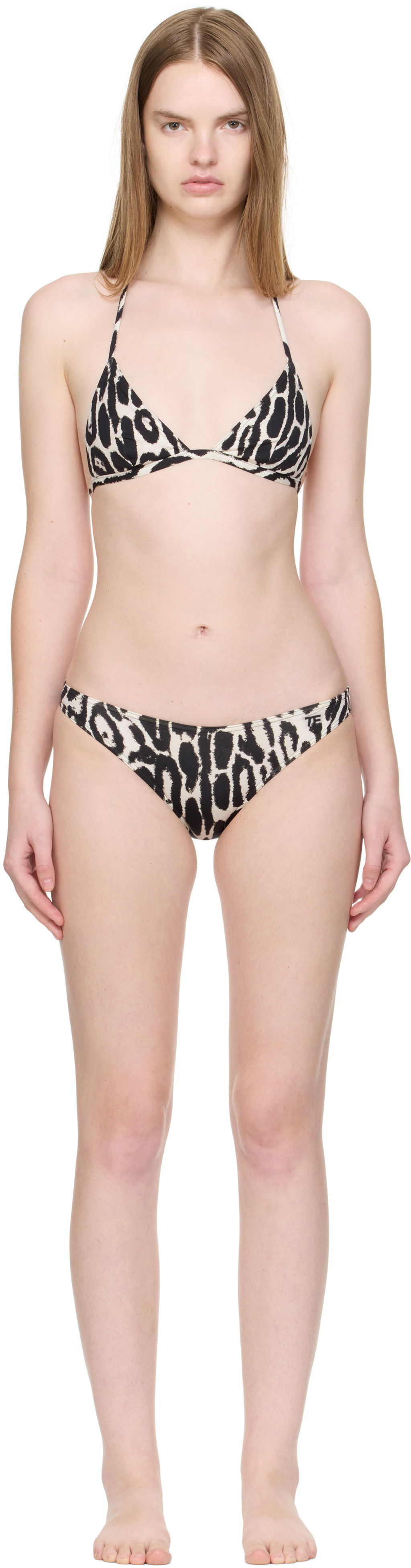Kopalke Tom Ford Tom Ford Triangle Bikini Bež | BIJ029-JEP041, 0