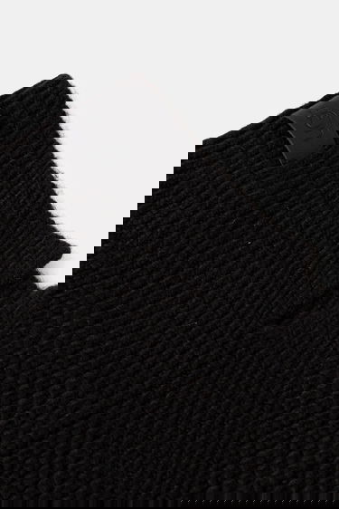 Beanie UGG UGG Cable Knit Balaclava Črna | 102740-BLK, 4