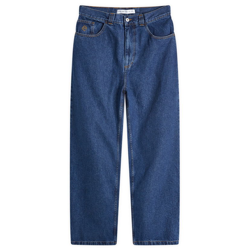 Kavbojke Polar Skate Co. Polar Skate Co. Big Boy Jeans, Size Small Modra | PSC-CO-24-DBLU