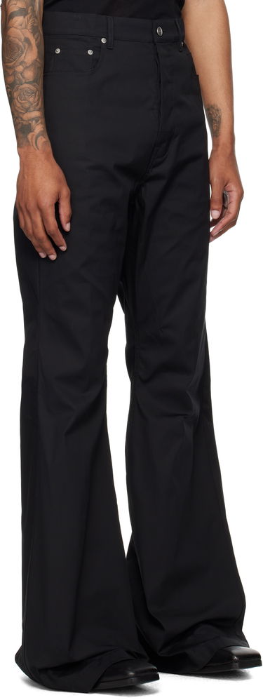 Hlače Rick Owens Rick Owens Concordians Bolan Bootcut Trousers Črna | RU02E1335 TE, 1