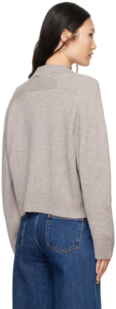 Pleteni pulover Loulou de Saison Loulou de Saison Homere Polo Sweater Bež | HOMERE, 2