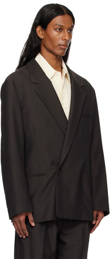 Jakna LEMAIRE Lemaire Soft Double Breasted Blazer Črna | JA1063 LF414, 1