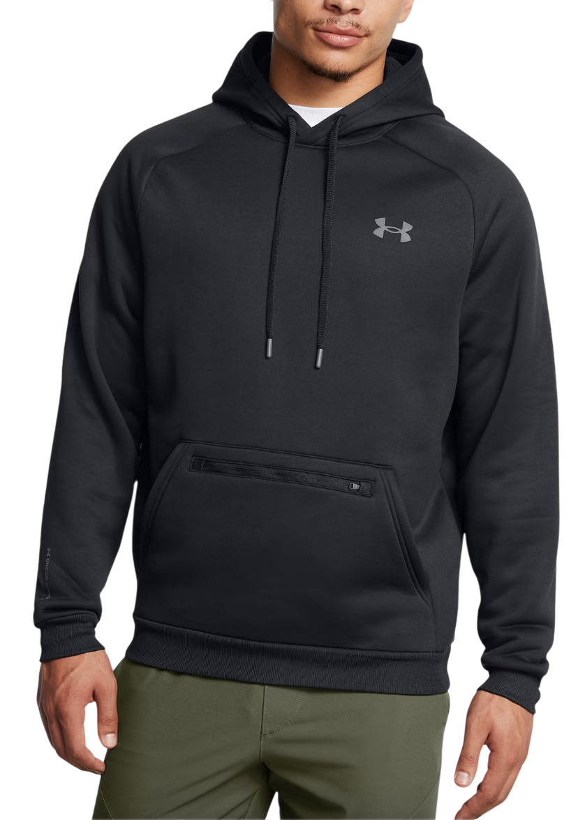 Pulover Under Armour Armour Flc Pro Kanga HD Hoodie Črna | 1389342-001