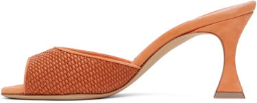Modni dodatki Manolo Blahnik Manolo Blahnik Jadara Heeled Sandals Oranžna | 424-1982, 2