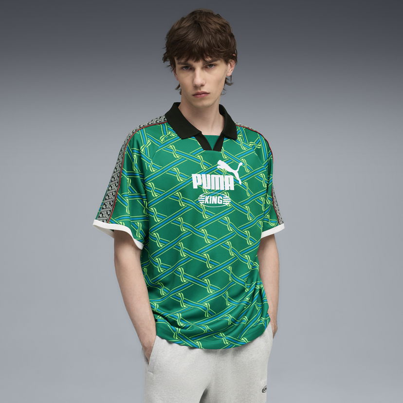 Dres Puma KING Graphic Football Jersey Zelena | 632336_74