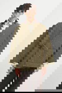 Weave Kimono Quilted Wrap Jacket