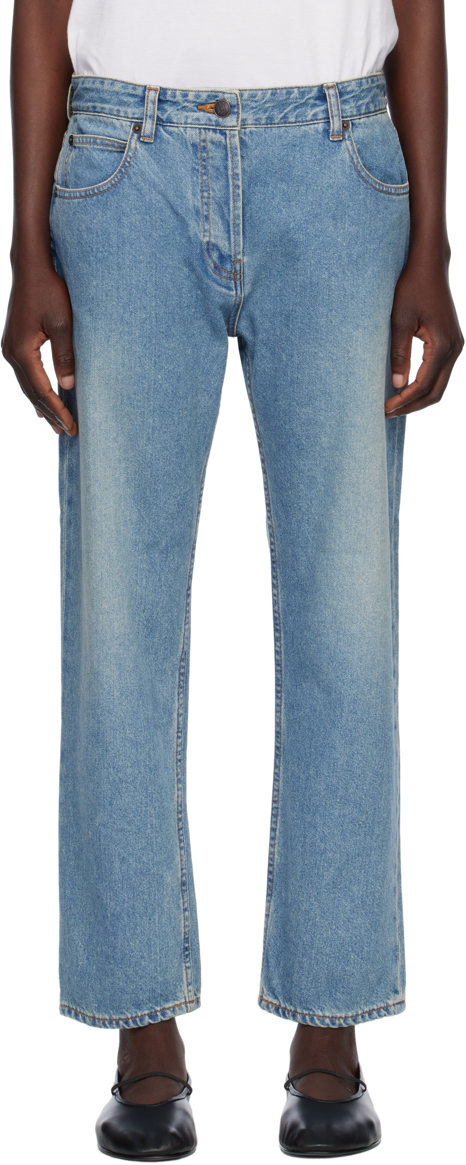 Kavbojke The Row The Row Riaco Jeans Modra | 7516-W3932, 0