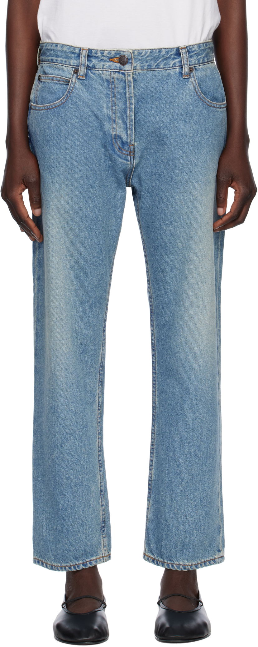 Kavbojke The Row The Row Riaco Jeans Modra | 7516-W3932