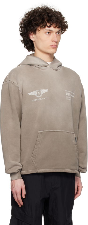 Pulover Represent Clo Represent 'Team Rep' Hoodie Siva | MLM41052, 1