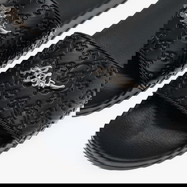 Superge in čevlji Footshop FTSHP Monogram Slides Black Črna | FTSHP_399, 13