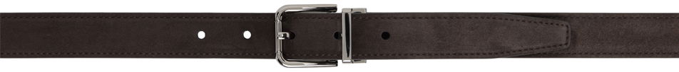 Pasovi Dolce & Gabbana No Logo Cintura Belt Rjava | BC4337AT444, 0