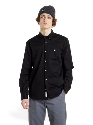 Srajce Carhartt WIP Work In Progress Madison Črna | I023339 Black/ Wax