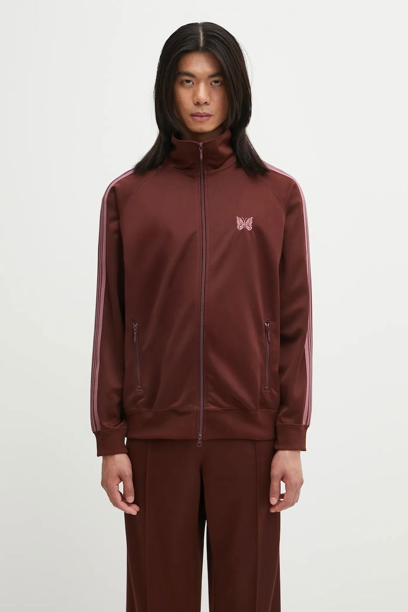 Jakna Needles Needles Track Jacket Rjava | RW314