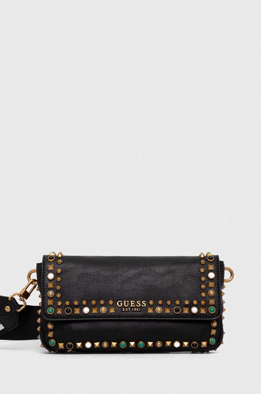 Torba za čez ramo GUESS Crossbody Bag Črna | HWVB87.79200, 0