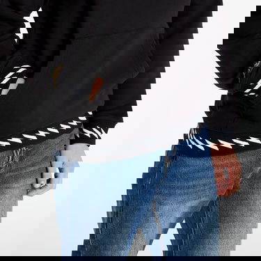 Pulover Mitchell & Ness Mitchell & Ness NHL Playmaker Fleece Hoodie Vintage Logo Bruins Črna | TH11148-BBNBLCK, 2