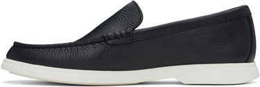 Superge in čevlji BOSS BOSS Tumbled Leather Loafers Črna | 50536173, 2