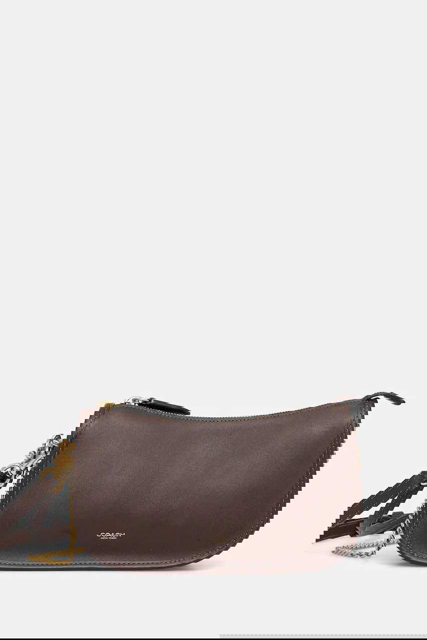 Torba za čez ramo Coach Waverly Crescent Chain Shoulder Bag Rjava | CCC36, 0