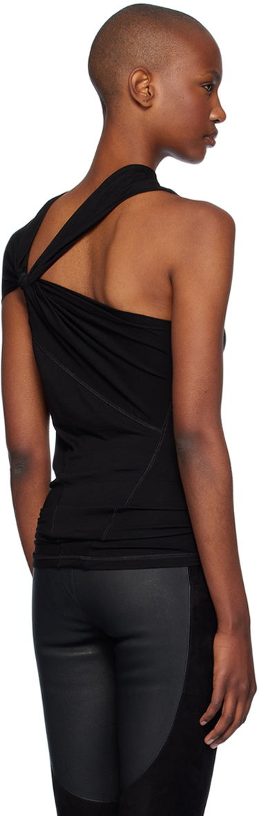 Majica brez rokavov Helmut Lang Helmut Lang Sleeveless Draped Top Črna | O07HW507, 2