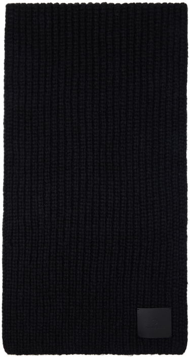 Šala Anine Bing Hannah Knitted Scarf Črna | A-12-3182-000, 0