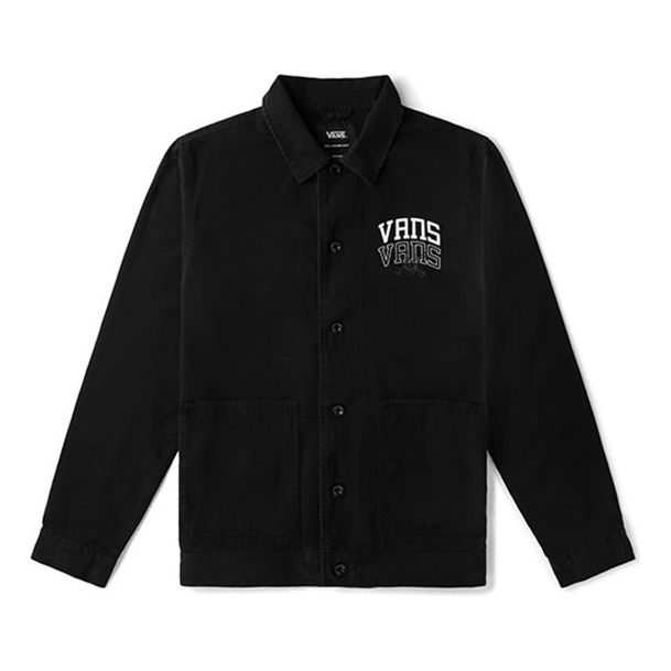 Srajce Vans Varsity Drill Chore Coat Črna | VN0A5DYSBLK
