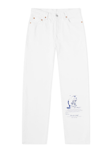 Kavbojke Levi's ® 501 x Atelier Reserve 1984 Jeans Bela | A4172-0001