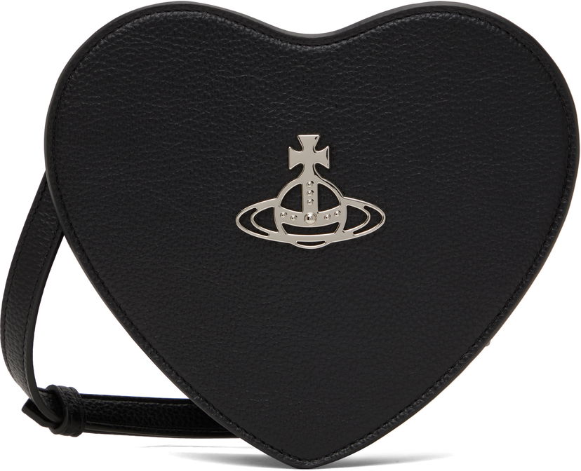 Torbica Vivienne Westwood Vivienne Westwood Louise Heart Crossbody Bag Črna | 4803000TW-S000D-