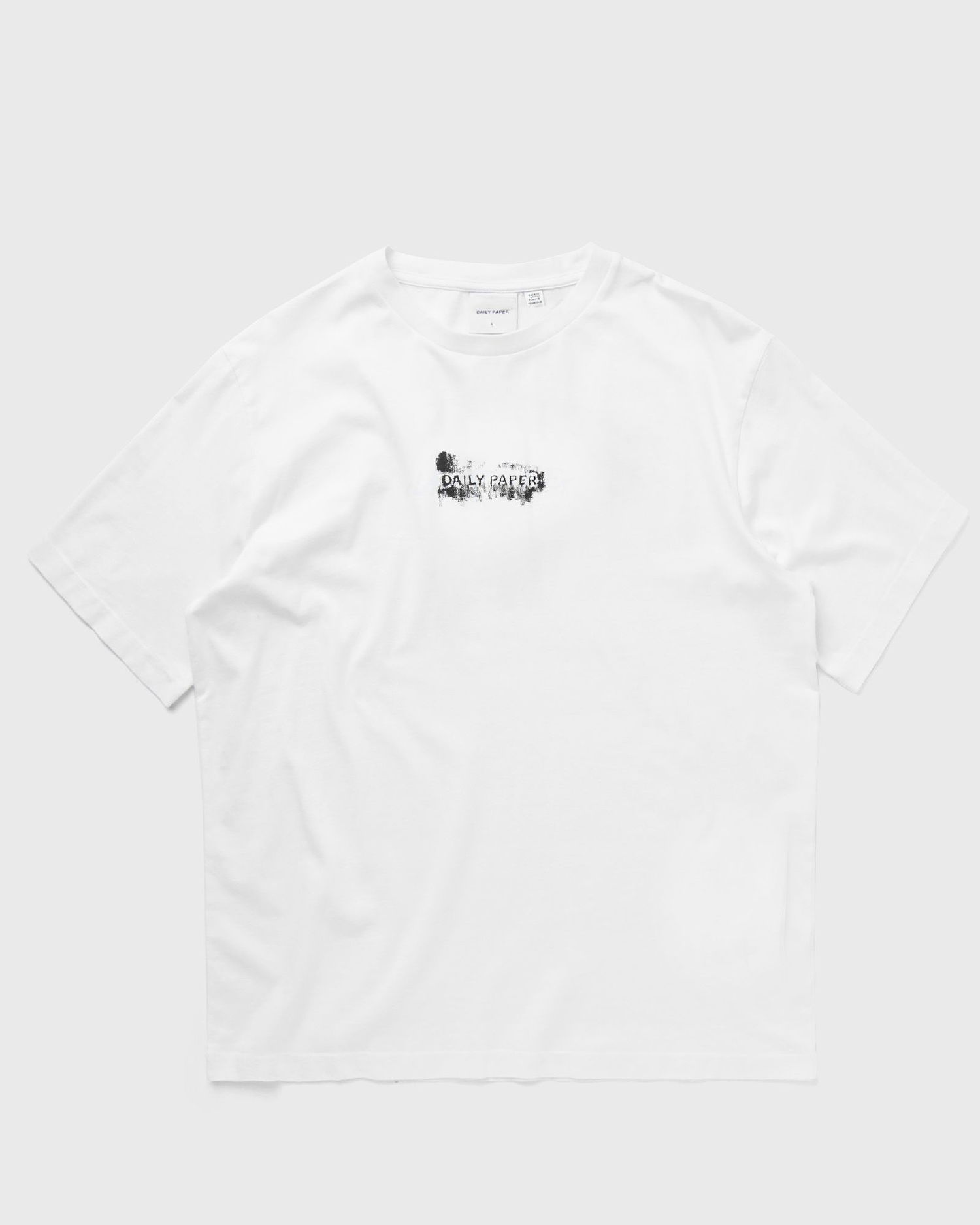 Majica DAILY PAPER Scratch Logo Tee Bela | 2413015, 0