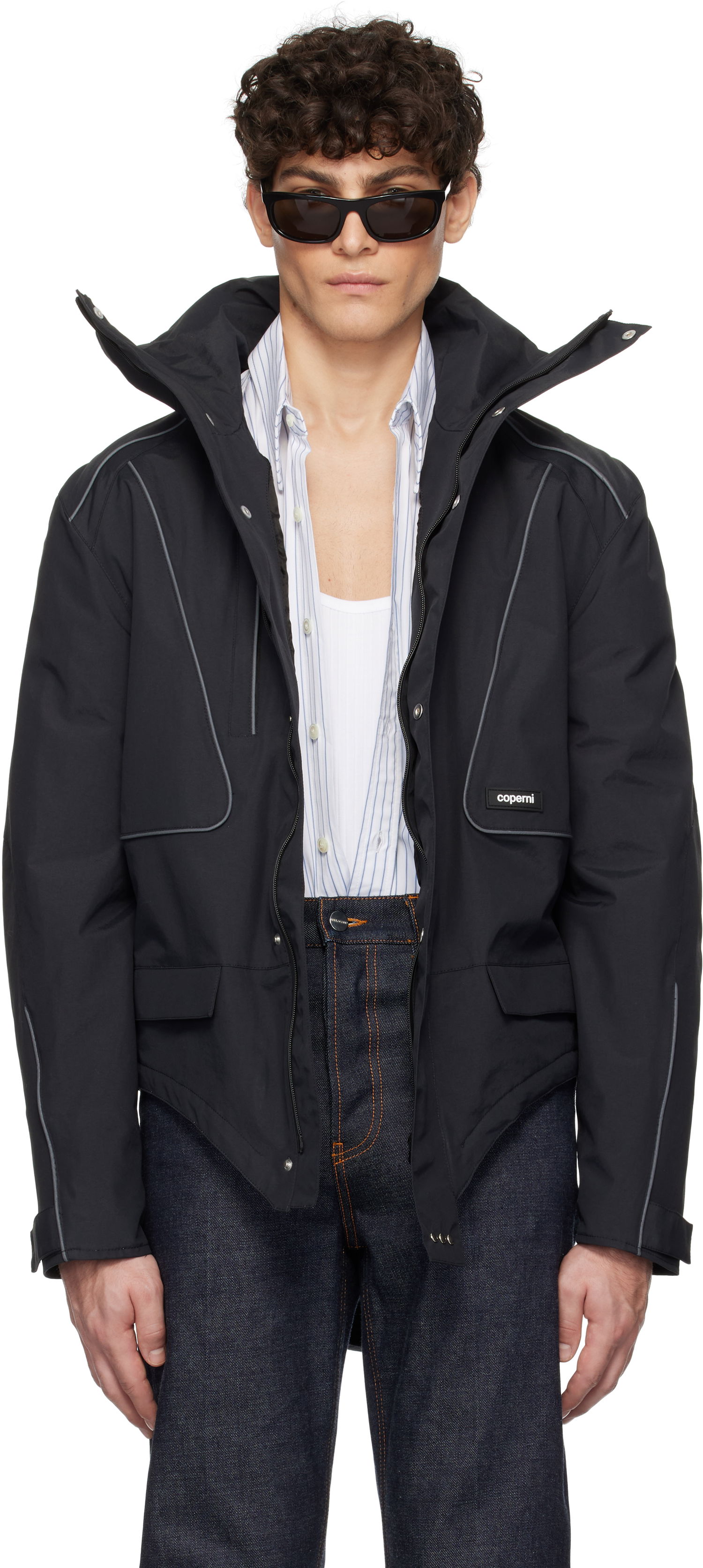Parka Coperni Coperni Body Jacket Črna | COPOW24F3010MEN, 0