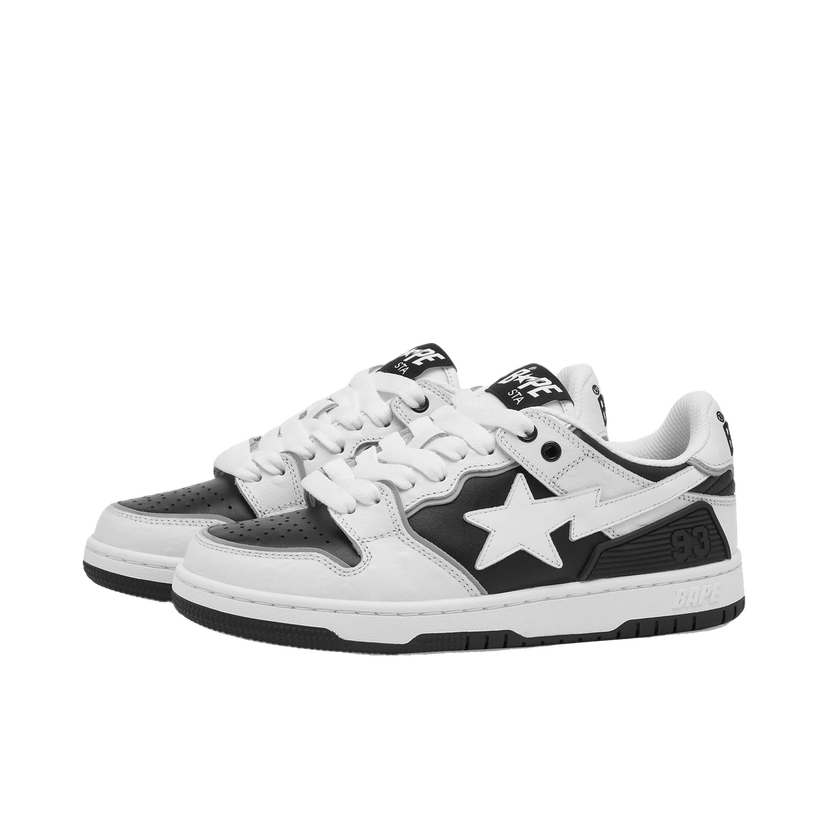 Superge in čevlji BAPE A Bathing Ape Bape Sk8 Sta #1 W Bela | 001FWK302308L-BLK