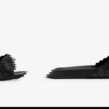 Superge in čevlji Footshop FTSHP Monogram Slides Black Črna | FTSHP_399, 17