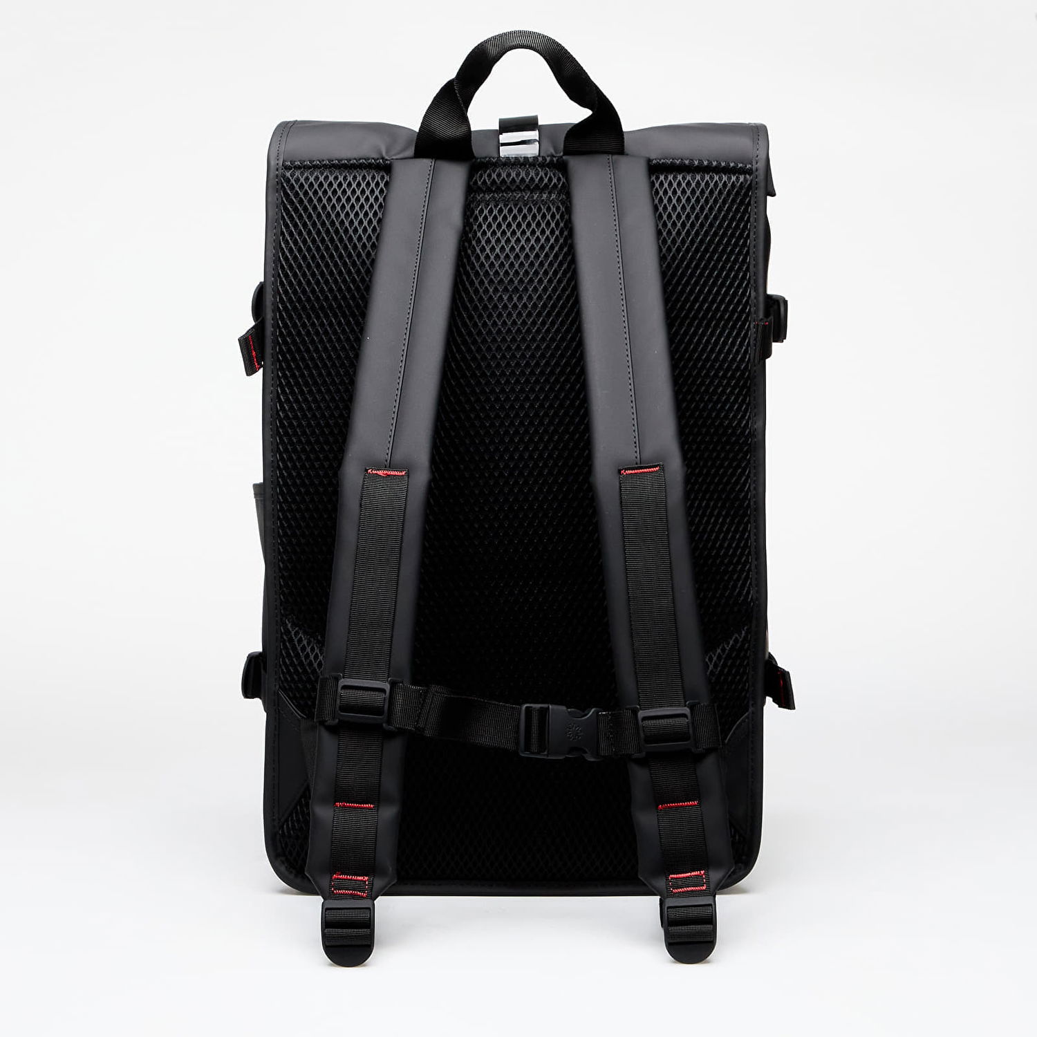 Nahrbtnik Rains Backpack Rolltop Rucksack Contrast Large W3 01 Black Črna | 14710 01 Black, 1