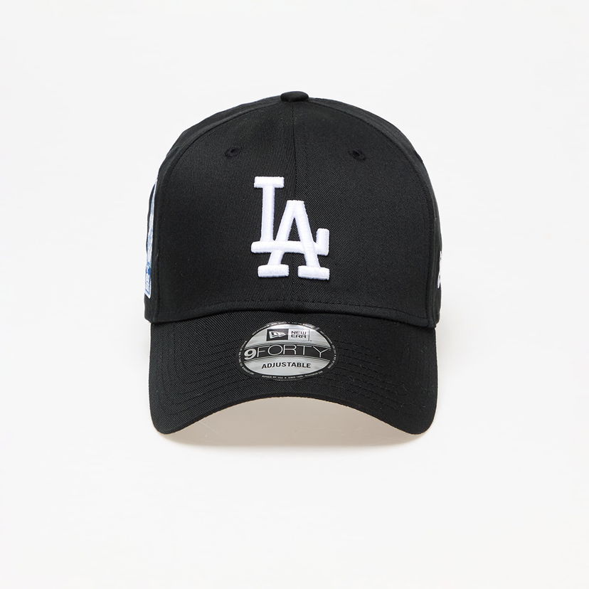 Kapa New Era Los Angeles Dodgers World Series Patch 9FORTY Adjustable Cap Črna | 60422518