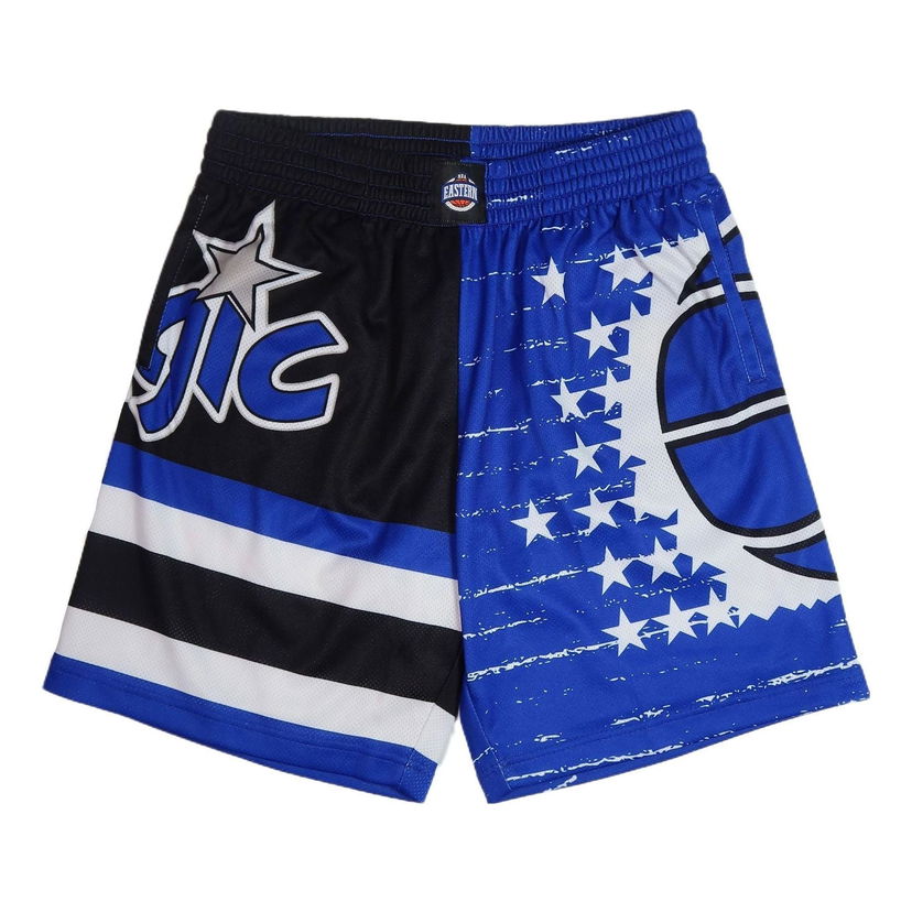 Kratke hlače Mitchell & Ness Mitchell & Ness NBA Orlando Magic Jumbotron 3.0 Basketball Shorts Modra | PSHR4984-OMAYYPPPMTWH