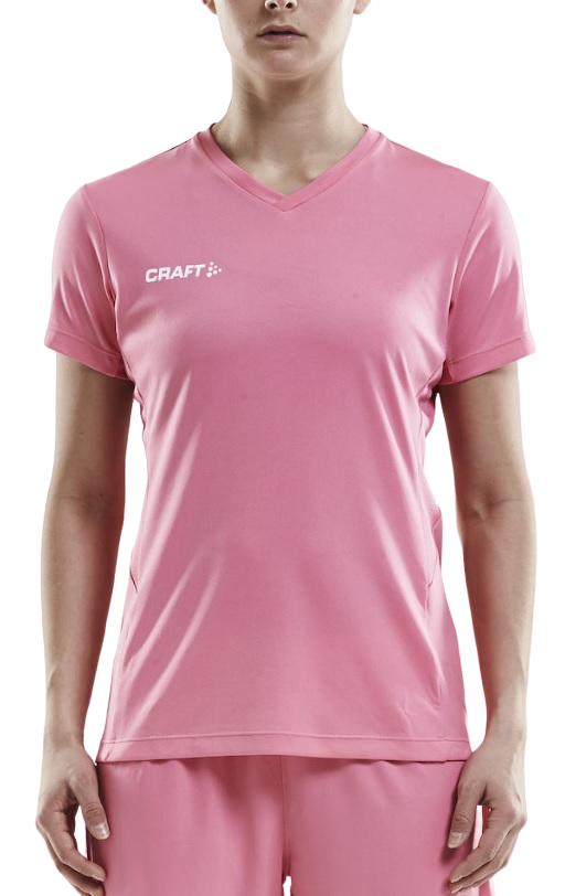Majica Craft Solid V-Neck T-Shirt Roza | 1905566-1471