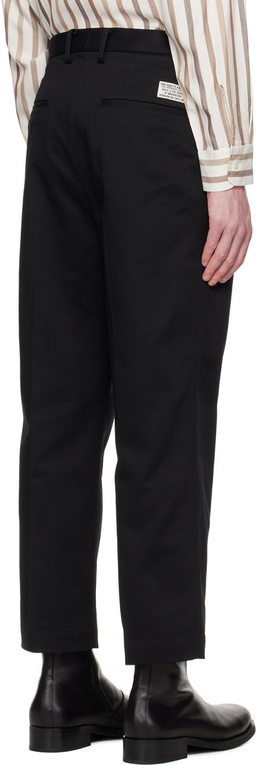 Hlače WACKO MARIA WACKO MARIA Double Pleated Chino Trousers Črna | 25SS-WMP-PT13, 2
