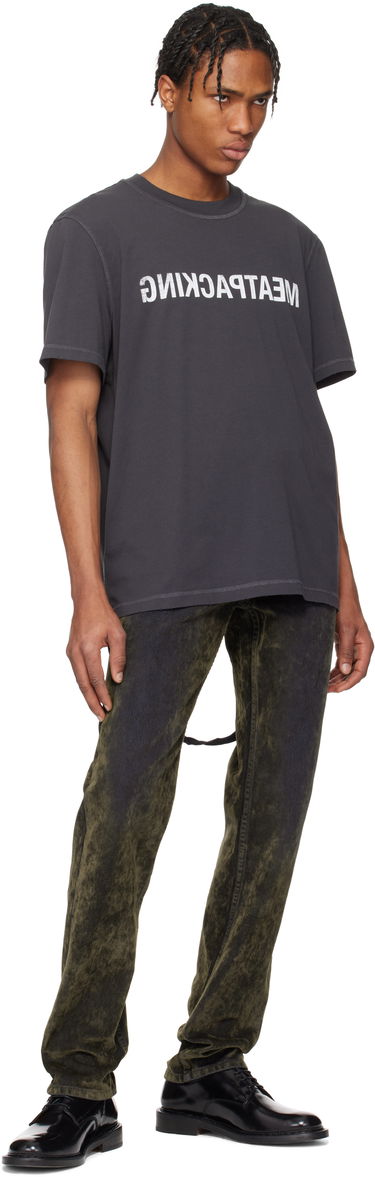Majica Helmut Lang Helmut Lang 'Meatpacking' T-Shirt Siva | O10HM514, 3