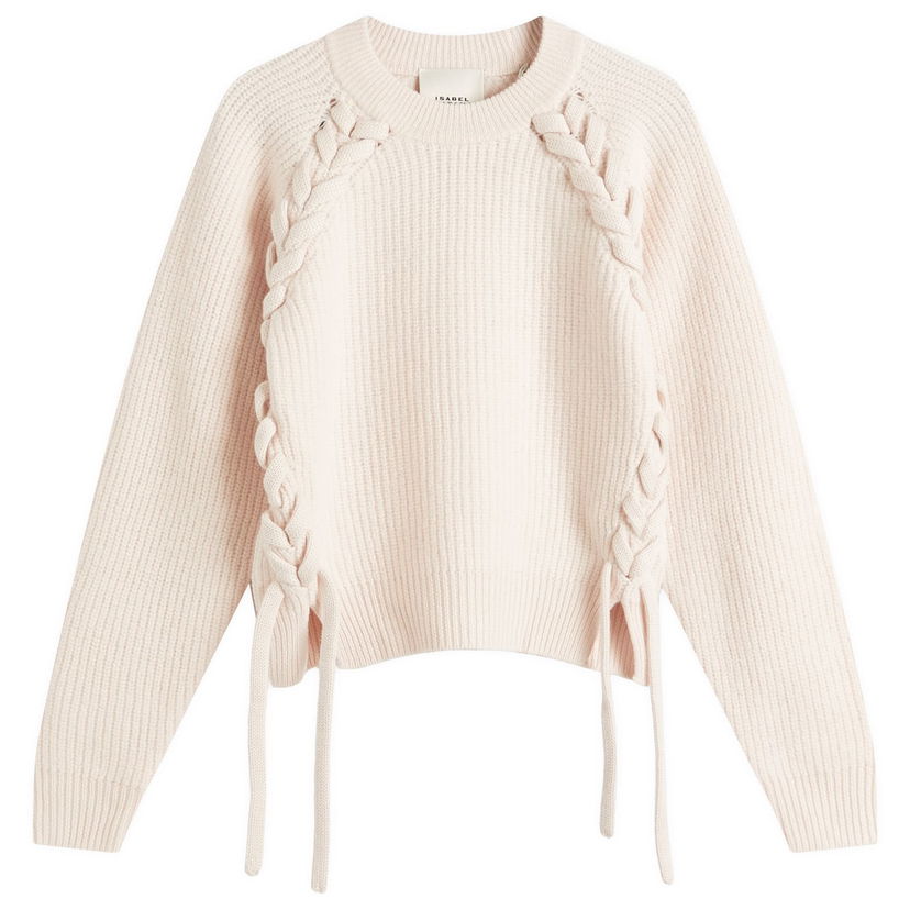 Pleteni pulover ISABEL MARANT Isabel Marant Noelia Knitted Jumper Bež | PU0647FA-C1L02I