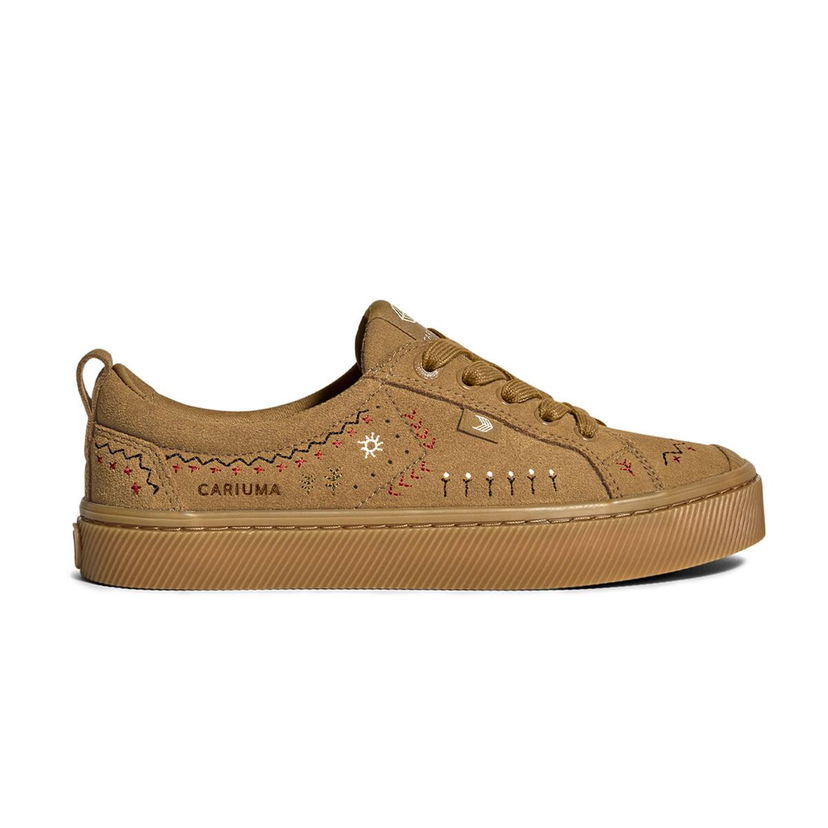 Superge in čevlji Cariuma OCA Low Embroidered Rjava | 100102O40
