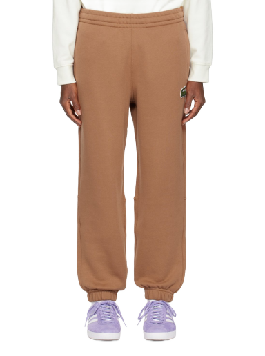 Trenirka Lacoste Embroidered Lounge Rjava | XH0075